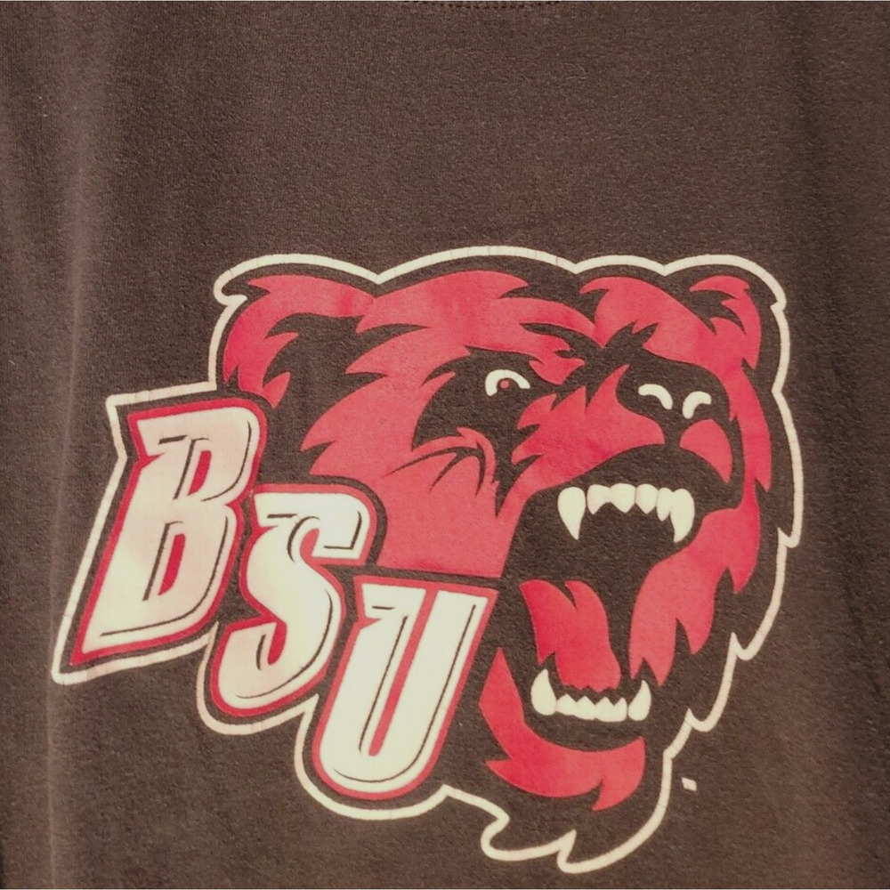 Champion Mens BSU Bears Short Sleeve Logo T Shirt Size XL